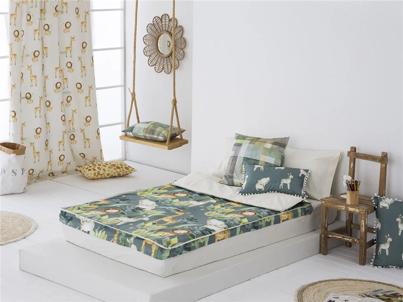 saco nordico simba verde infantil safari cañete