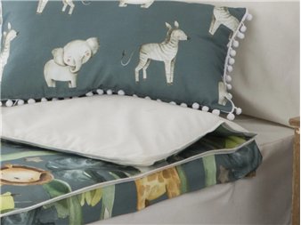 saco nordico simba verde con cremallera cañete