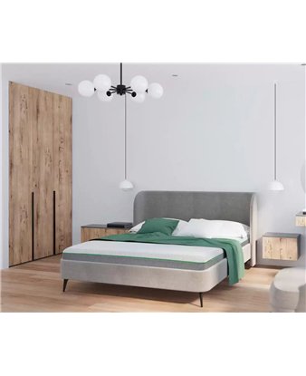 colchon km5 koralflex para cama articulada