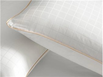 almohada atlas velfont tejido algodon con ribete