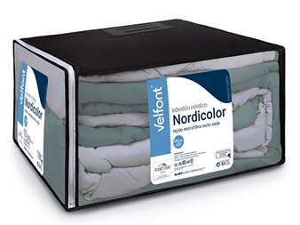 embalaje edredón nórdico denver color menta velfont